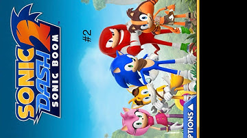 Sonic Dash 2 Sonic Boom gameplay #2