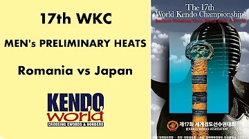 17WKC — Men's Preliminary Heats — Romania vs Japan