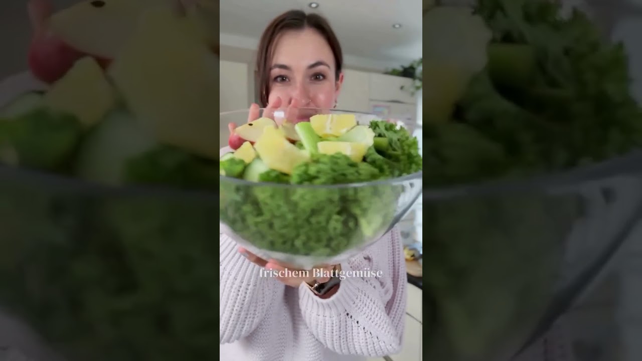 🌱 Grüner Saft für einen Energie-Kick! 🌱 