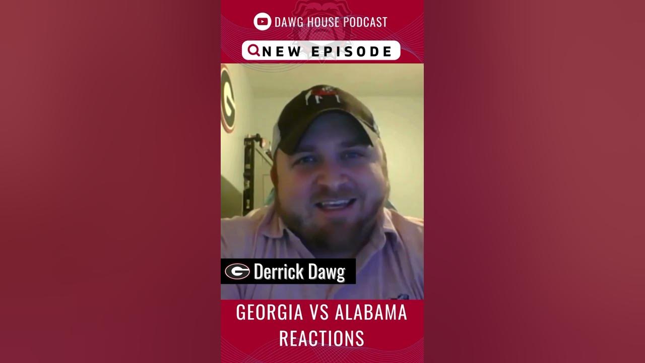 georgia-vs-alabama-game-reaction-georgiabulldogs-secfootball