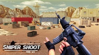 Army Counter Terrorist Attack Sniper Shoot Fire V2 Android Gameplay screenshot 1