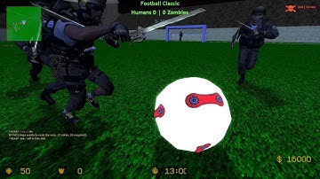 Counter-Strike: Source Zombie Escape (FOOTBALL) NIDE ze_football_b2 ~ (Nova HunterZ player)