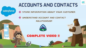 Account & Contacts📛🚨 Full Explanation Video 😱🤝 #journey2salesforce #trailmix