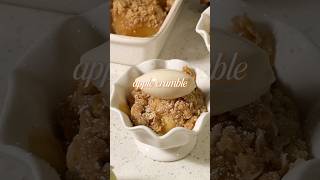 Next Level APPLE CRUMBLE 🍎 | Day 2 of Fall Baking Recipes