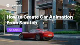 How to Create a Detailed Car Animation from Scratch | 3ds Max, D5 Render | Artist: @bidbd