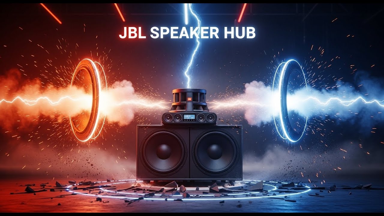 JBL Heavy Punch Bass Test  Extreme Shockwave Edition  JBL Speaker Hub exported