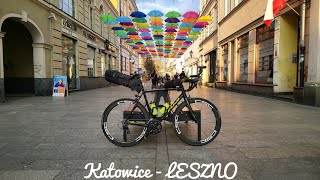 Rowerem z Katowic do LESZNA, czyli 320 km przepięknych widoków! Ultra kolarstwo, wyprawa rowerowa.