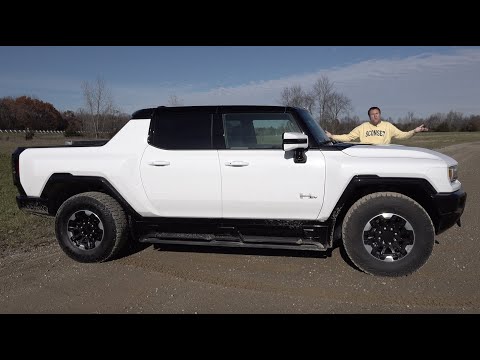 Полный обзор GMC Hummer EV 2022 года: лучший электрический пикап