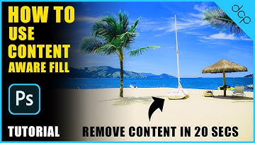 Content Aware Fill Tutorial - Adobe Photoshop 2021 - [ Remove Object From Picture Fast ]