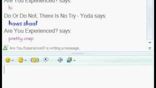 Nudging The Living Crap Out Of Someone On MSN