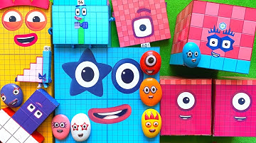 Looking for Numberblocks NEW 10510 Puzzle Tetris Shape, ASMR chirping of birds