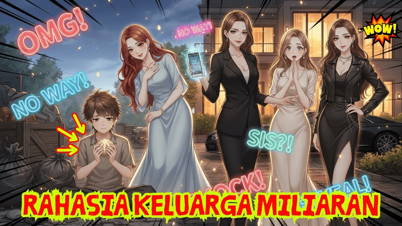 🔥 Ringkasan Komik: Anak Yatim Miskin yang Hidup di Tempat Sampah Ternyata Punya Kakak Kaya Raya