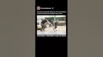 New Framework Allows Us To Teach Robots Move Exactly Like Animals. Here