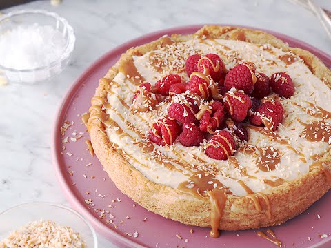 Video: Vit Chokladostkaka Med Hallon