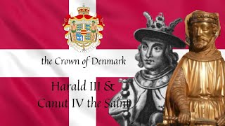 the Crown of Denmark ตอนที่ 7 ฮาราลด์ที่ 3 และนักบุญคนุต ที่ 4