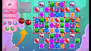 Candy crush Saga New level 3604||clear funtestic jelly's & charry||No booster use|| screenshot 3