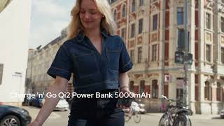 Charge Up to 4 Devices at Once | Verbatim Charge'n'Go Qi2 Magnetic Power Bank