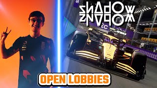 F1 24 Open Lobbies with McLaren Shadow Team | !socials