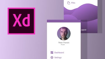 Side Menu | Adobe Xd | Ui Design