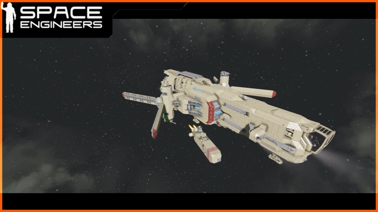 Space Engineers ship showcase - SDHF-02 Raptor Heavy Fighter-Bomber ...