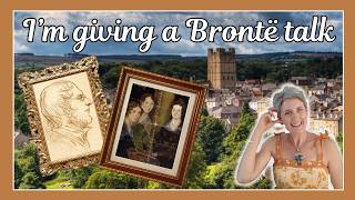 What it’s really like to give a Brontë talk | Behind the scenes with me