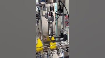 Automatic Cap Tightener for Packaging Lines#cappingmachine #automaticcappingmachine#screwcapping