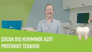 Çocuk diş hekiminde gülme gazı tedavisi şöyle gerçekleşir.