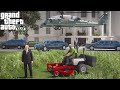 Cutting Grass For President Trump At The White House With Exmark Zero Turn Lawn Mower - GTA 5 MODS