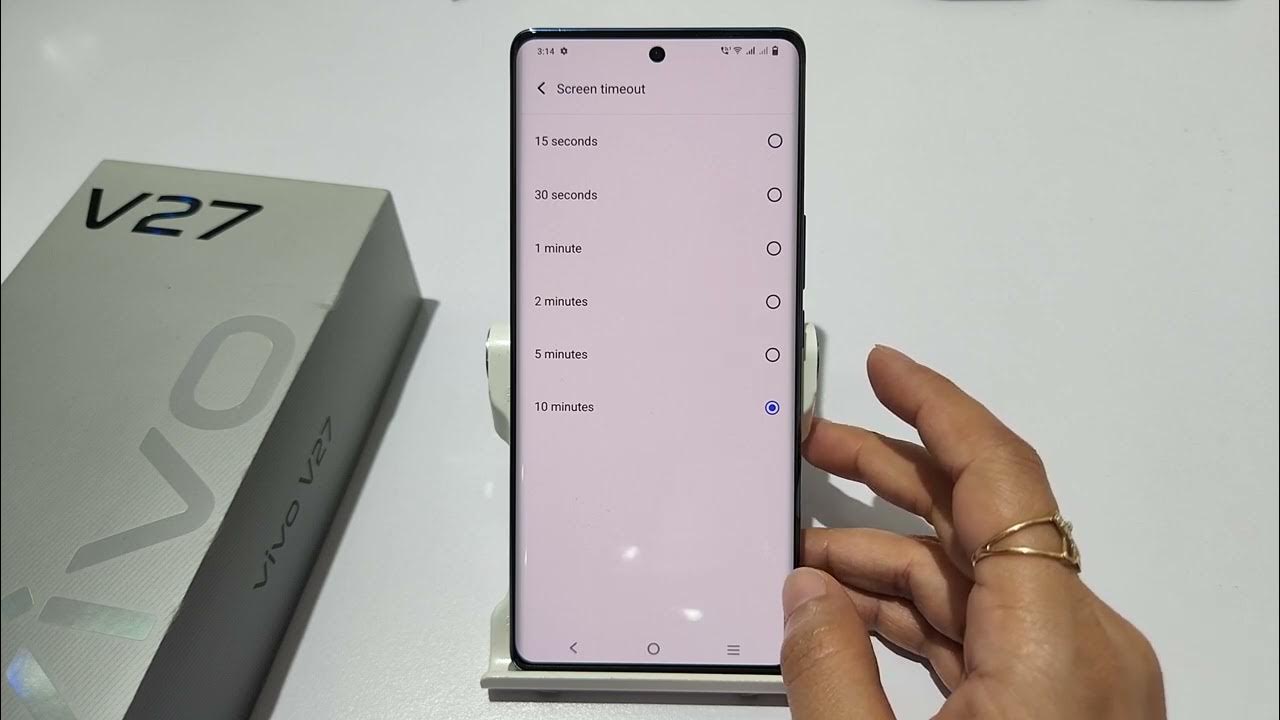 how-to-increase-screen-timeout-in-vivo-v27-vivo-v27-pro-me-screen