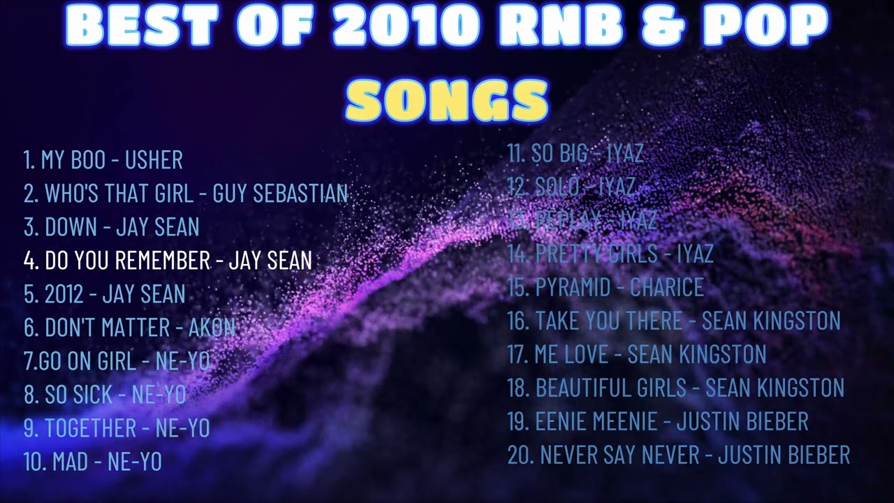 RNB & POP HITS 2010