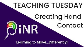 #teachingtuesday: Creating hand contact