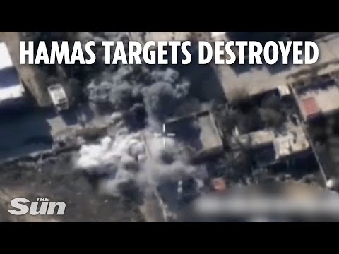 Israel launches series of strikes on Hamas terrorists in Gaza and hits Hezbollah targets in Lebanon