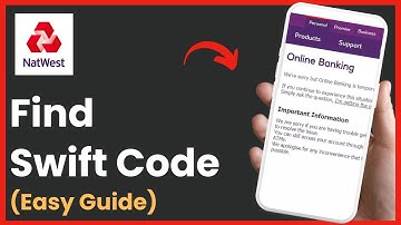 How to find the SWIFT code of NatWest !
