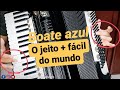 BOATE AZUL juntando as mãos no Acordeon! - Fácil para Iniciante - Aula de Sanfona