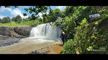 thác cây cau . bảo lộc.