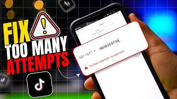 How to Fix “Too Many Attempts, Try Again Later” on iPhone | iPhone Login/Verification Error Fix
