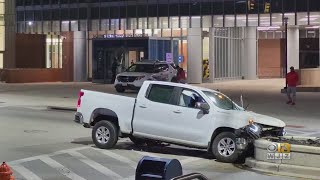 Woman dies after she was struck by pickup truck near busy West Baltimore intersection