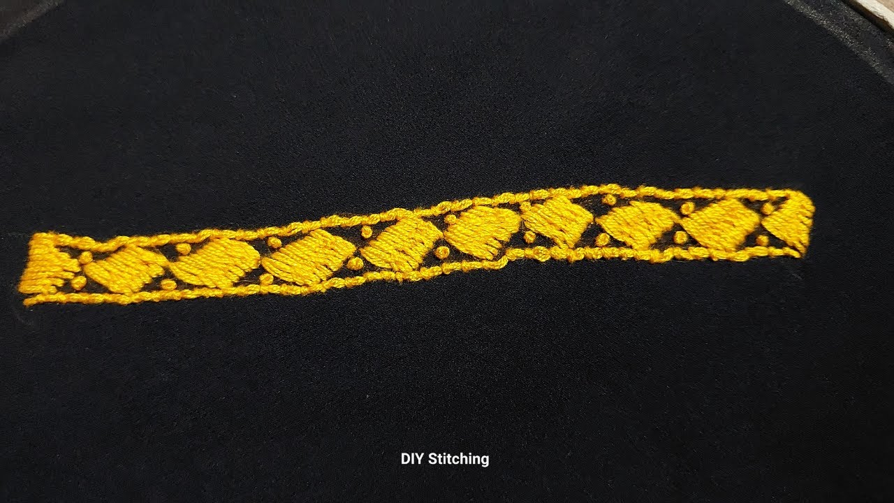 Hand embroidery sleeves designnew sleeve design for blouse and kurti