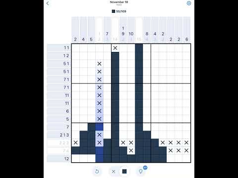 Nonogram November 18 2023