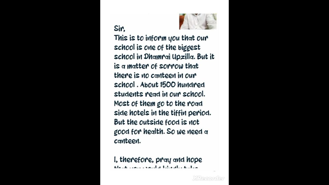 Application for setting up a canteen_Prayer for setting up a canteen