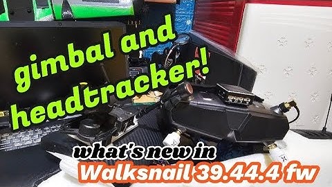 New features for the headtracker and gimbal on Walksnail 39.44.4?