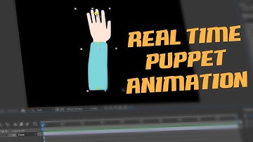 Realtime Animation Puppet Pin Tool in After Effects Tutorial