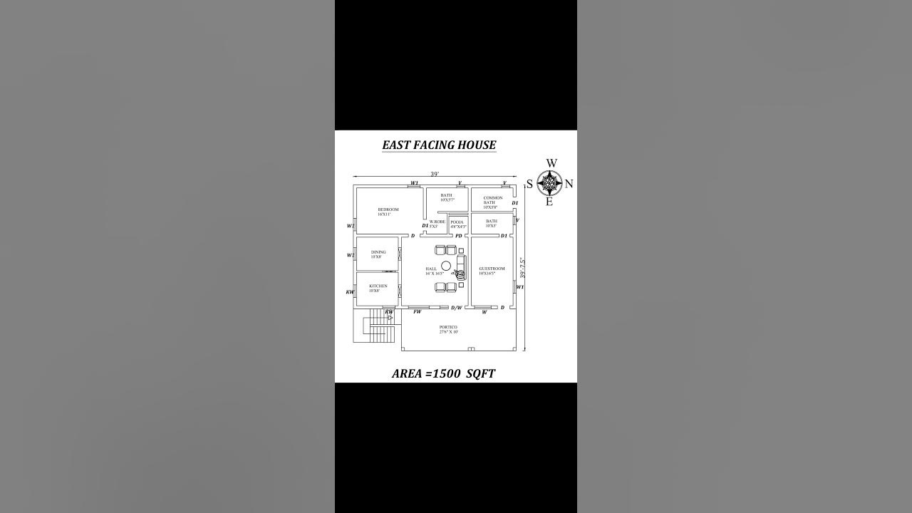 39-by-39-house-plan-youtubeshorts-architecture-youtube-housedesign-houseplan-youtube