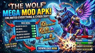The Wolf Mod APK 2026: Mega Mod Menu - Unlimited Currency, All Skins Unlocked & God Mode! 🐺💎 screenshot 1