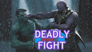 HULK vs. THANOS - Fight Scene (Wakanda Battle) | AVENGERS: INFINITY WAR Alternate Ending