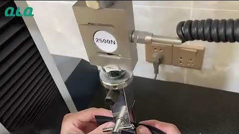 QLQ Invisible zipper Tension Testing, normal Invisible zipper in the market ≥480N, ours ≥500N