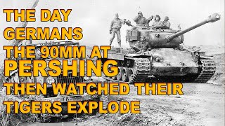 The Day German Crews Laughed at the Pershing — Until Their Tigers Exploded