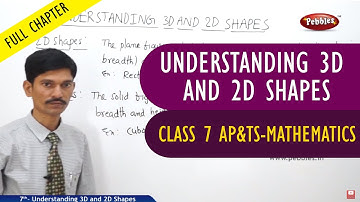 #understanding 3D and 2D shapes full lesson | Mathematics | Class 7 | AP&TS Syllabus