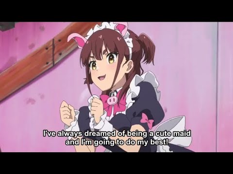 Nagomi is so excited to work as Cute Maid in Cafe🤭 Ep-1 Akiba Maid War