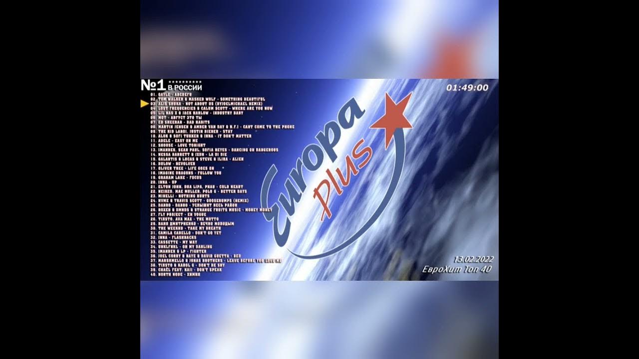 европа плюс. еврохит топ 40 европа плюс 2020. европа плюс реклама. песни европы 2023. реклама европа плюс больше хитов.